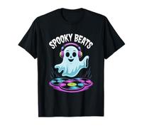 Halloween DJ Fantômes Spooky Beats T-Shirt