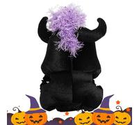 Halloween Dog Costume, adaptable Cat Cloak, Witch Hat Costume, Comfortable Dog Outfit, Soft Wizard Attire, Halloween Pet Clothes, Witch Dog Costume, Cat Halloween Outfit, Witch Costume for Pets