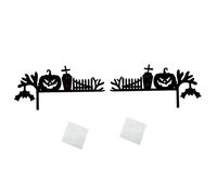 Halloween Door Frame Decor - Door Frame Topper Doors Corner Sign - Halloween Signs Pumpkin Castle Doors Topper, Home Decoration Party Supplies, Wooden Doorr Frames Sign