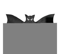 Halloween Door Mat, Bat Floor Rug, 35.43x23.62 inches Funny Unwelcome Doormat, Spooky Home Decor Accent for Entrance Bathroom Bedroom Haunted House Kitchen Party Patio and Seasonal Festive Setup