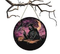 Halloween Door Sign - Wide Applications Wooden Horror