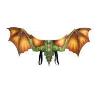 Halloween Dragon Wings - Cosplay Dress Up | 3D Dragon Costume Wings | Accessoire non tissé | Élastique Shoulder Straps for Kids & Adults | Fantasy Outfit for Party and Festival