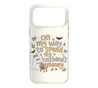 Halloween drôle, Femme, Mari, achats d'argent Coque pour iPhone 17 Pro Max