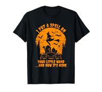 Halloween drôle, je mets un sort sur votre citation de T-Shirt