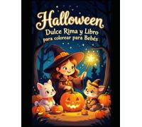 Halloween: Dulce Rima y Libro para Colorear para Bebés: Halloween: Sweet Rhyme and Coloring Book for Babies