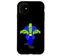 Halloween Effrayant, Monstre de Frankenstein, Dessin animé Spooky Coque pour iPhone 11