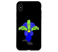 Halloween Effrayant, Monstre de Frankenstein, Dessin animé Spooky Coque pour iPhone XS Max
