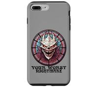 Halloween Effrayant, Votre Pire Cauchemar, Une Goule effrayante et effrayante Coque pour iPhone 7 Plus/8 Plus