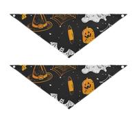 Halloween Elements Pet Soft and Light Skin 2 pièces pour extérieur Animaux de compagnie veulent se déguiser 63,5 x 23,5 x 22,9 cm 20,3 cm
