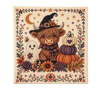 Halloween Embroidery Kit, Halloween Cross Stitches Kits for Beginners