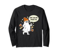 Halloween Enceinte fantôme drôle ne me hooo Pas Tee-Shirt Manche Longue