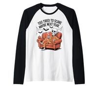 Halloween est drôle, trop fatigué pour Faire Peur, Peut-être l'année Prochaine Manche Raglan