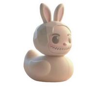 Halloween Evil Cute Rabbit and Duck Sculpture, Creative Resin Home Decor(Cute)