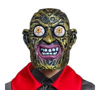 Halloween Face Cover - Design De Zombie Effrayant, Masque De Squelette Pour Les Yeux Explosifs, Accessoire De Costume Léger, Couverture Faciale De Mascarade Respirante | Habiller L'événement Halloween