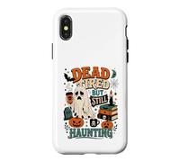 Halloween : Fantôme, Mort, fatigué, drôle, Halloween Coque pour iPhone X/XS
