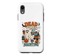 Halloween : Fantôme, Mort, fatigué, drôle, Halloween Coque pour iPhone XR