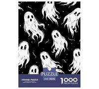 Halloween fantômes et Monstres 1000 Pièces Puzzle pour Adulte Détente & Relaxation De l'art De La DécoRation Moderne Adultes Et Enfants Dès 14 Ans 38x26cm/1000pcs