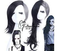 Halloween Fashion Christmas Party Dress Up Wig Cosplay Wig Anime Wig 368 Color:Pl-368-Female (Long Roll)