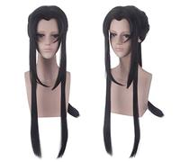 Halloween Fashion Christmas Party Dress Up Wig Cosplay Wig, Magic Way, Anime, Ancestor, Yiling, Ancestor, Wei Wuxian, Lan Wangji, Wang Jijiang, Costume, Cheng Boy Color: Pl-548 Miss Jinling