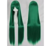 Halloween Fashion Christmas Party Dress Up Wig Cosplay Wig Universal 100Cm Color Long Straight Hair Cos Anime High Temperature Wire 099 Color:玫瑰网006[1 Meter]