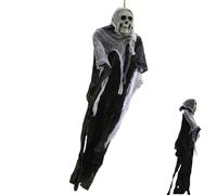 Halloween - | Faucheurs Halloween | Grims Squelette | Crâne Horreur Fantôme Halloween Squelette Fantôme | Crâne Horreur Fantômes Fantômes Effrayants Accessoire pour Patio Pelouse Jardin Intérieur
