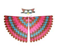 Halloween Felt Wings - Colorful Kids Bird & Costume | Gradient Animal Wings For Dance, Parties & Dress-Up Play
