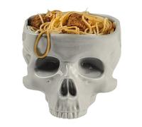 Halloween Food Bowls - Plateau à bonbons tête de crâne, plateau à collation squelette | Ensemble de bols de service d'Halloween en céramique pour les traitements de fête, décoration d'intérieur