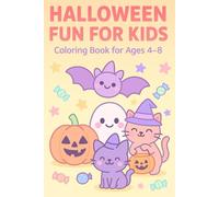 Halloween Fun for Kids Ages 4-8 - Coloring Book