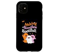 Halloween Funny Dentist Making Smiles Bootiful Dental Staff Coque pour iPhone 11