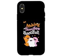 Halloween Funny Dentist Making Smiles Bootiful Dental Staff Coque pour iPhone X/XS