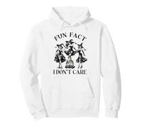 Halloween Funny Fact I Do Not Care Pin Up Mauvaises Sorcières Sweat à Capuche