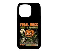 Halloween Gamer Final Boss Gaming Retro 8 Bits Jeu Halloween Coque pour iPhone 15 Pro