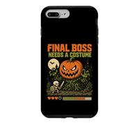 Halloween Gamer Final Boss Gaming Retro 8 Bits Jeu Halloween Coque pour iPhone 7 Plus/8 Plus