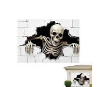 Halloween Garage Door Covers, Large Spooky Thick Fabric Vibrant Halloween | Holiday Garage Door Banner Decoration for Home Garden Patio Driveway Porch Lawn Backyard
