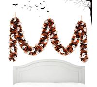 Halloween Garland Harvest - Party Decorations with White Ghost