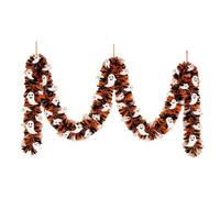 Halloween Garland Harvest Party - Decorations with White Ghost Halloween