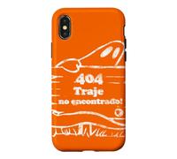 Halloween Ghost 404 Not Found - Espagnol : Traje no encontrado Coque pour iPhone X/XS