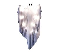 Halloween Ghost - 47.24x23.62x6.3 inches Dimmable Light Up Decoration with Scary Sounds for Spooky Effect, Glowing Figurine with Hangable Design, Indoor/Outdoor Statue for House, Home, Yard