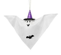 Halloween Ghost, Bendable Outdoor Yard Decoration Flying Ghost Garden Decor | Bendable Ghost Design, Outdoor Garden Display, for Homeowners Renters Decorators Apartment Living Room Bedroom Study Patio