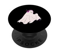 Halloween Ghost Dance Écoutez de la Musique Juste Ici pour Le Boo-gie PopSockets PopGrip Adhésif