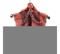 Halloween Ghost Decor - Hanging Chain Ghost Ornament for Indoor & Outdoor Use | Spooky Halloween Decoration for Haunted House, Garden, Yard, Tree, Porch, Patio, Bedroom, Party & Festival Display