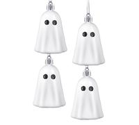 Halloween Ghost Decor, Haunted House Props, Indoor Outdoor Decor, Tree Yard Decorations, Spooky Halloween Crafts, Ghostly Outdoor Decor, Fun Halloween Props, Creative Ghost Displays for Halloween