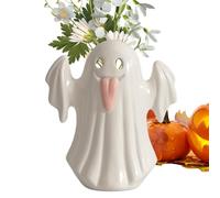 Halloween Ghost Decor - Spooky Figurine Flower Vase Ornements | Décoration de centre de table de vacances pour la maison Party Apartment Hôtel Dormir Étagère Table à manger Salon, Halloween