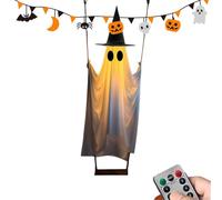 Halloween Ghost Decorations - 7.87ft Waterproof Spooky Cute