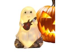 Halloween Ghost Figurine Statue Resin Lamp, Ghost LED Ambient Lamp