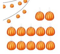 Halloween Ghost Hanging Ornaments | Hanging Ghosts - Fabric Wrapped Pumpkin Pendentif | Farmhouse Harvest Halloween | Ornaments with Cats & Boots for Holiday Party Gift