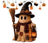 Halloween Ghost Lantern | Vintage Resin Spooky Ghost Decorations