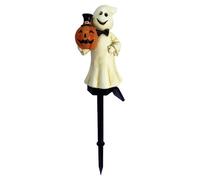 Halloween Ghost Lights Outdoor - Hanging Spirit Decor, LED Yard String | Waterproof Lighting Set Spooky Face Shapes, Battery Powered for Lawn Fence Tree Garden Party Walkway Holiday Display