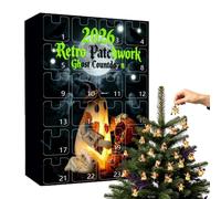 Halloween Ghost Ornaments - 24 Day Countdown Acrylic Tree Decor