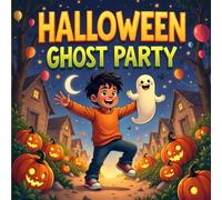 Halloween Ghost Party Book for Kids: A Funny Spooky Adventure Story for Children's Featuring Friendship, Candy and Pumpkins